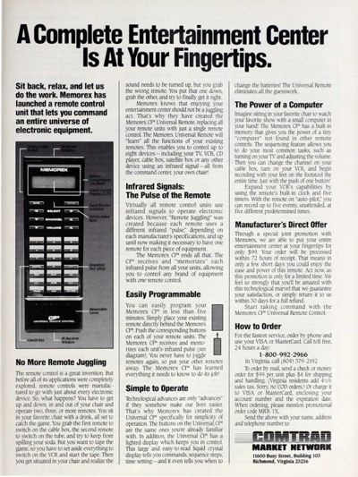 A Complete Entertainment Center is at Your Fingertips